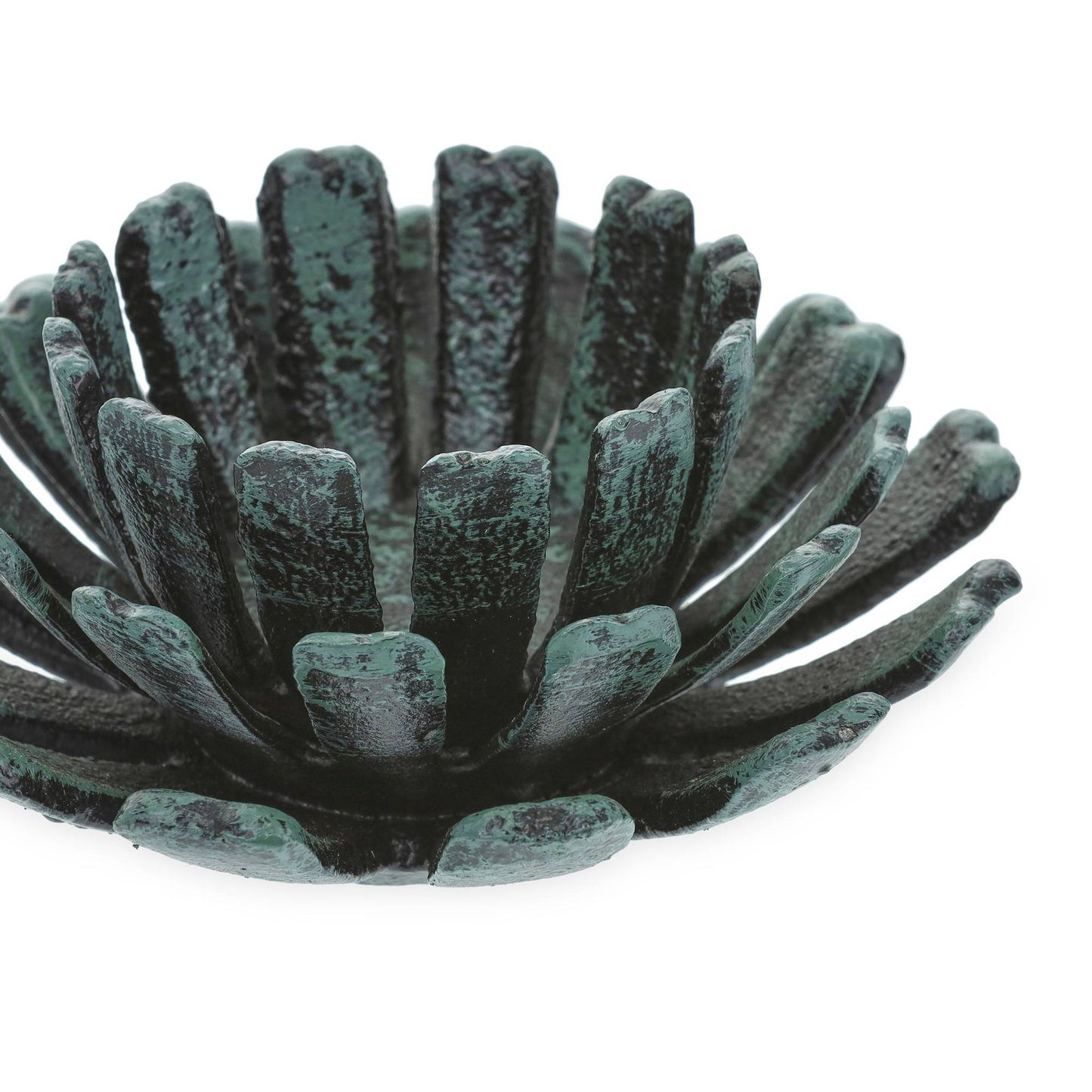 set of 2 flower-shaped tealight holders