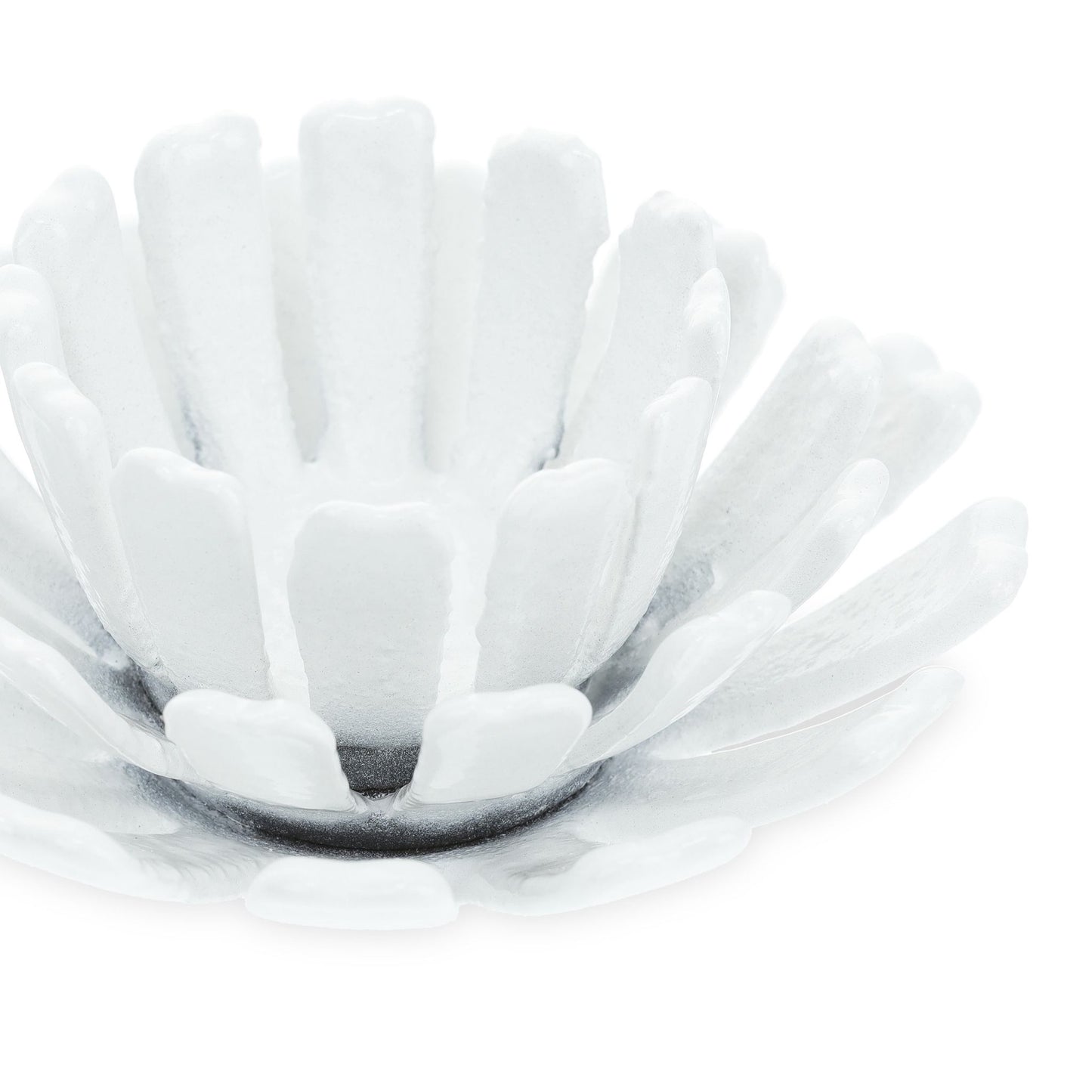 set of 2 flower-shaped tealight holders