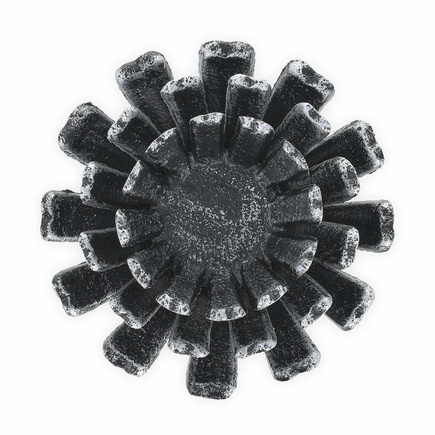 set of 2 flower-shaped tealight holders