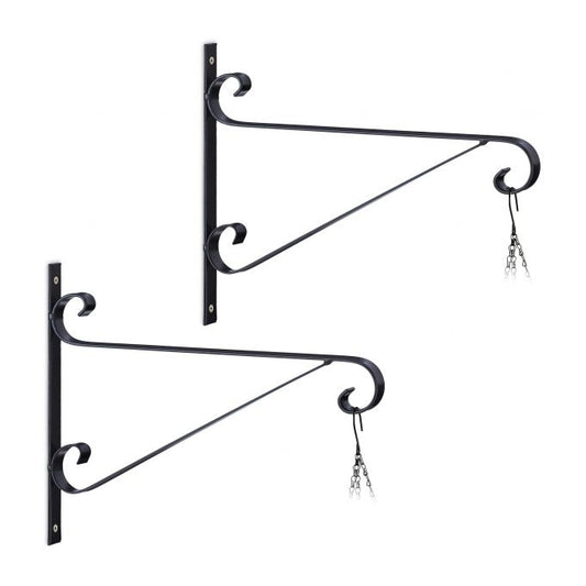 set of 2 hanging basket holders