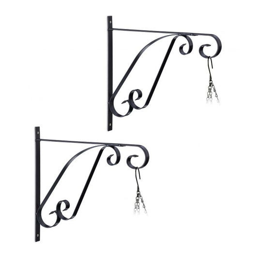 set of 2 hanging basket holders