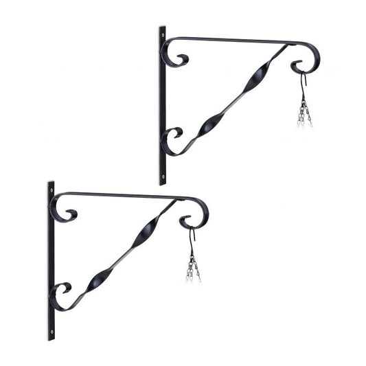 set of 2 hanging basket holders