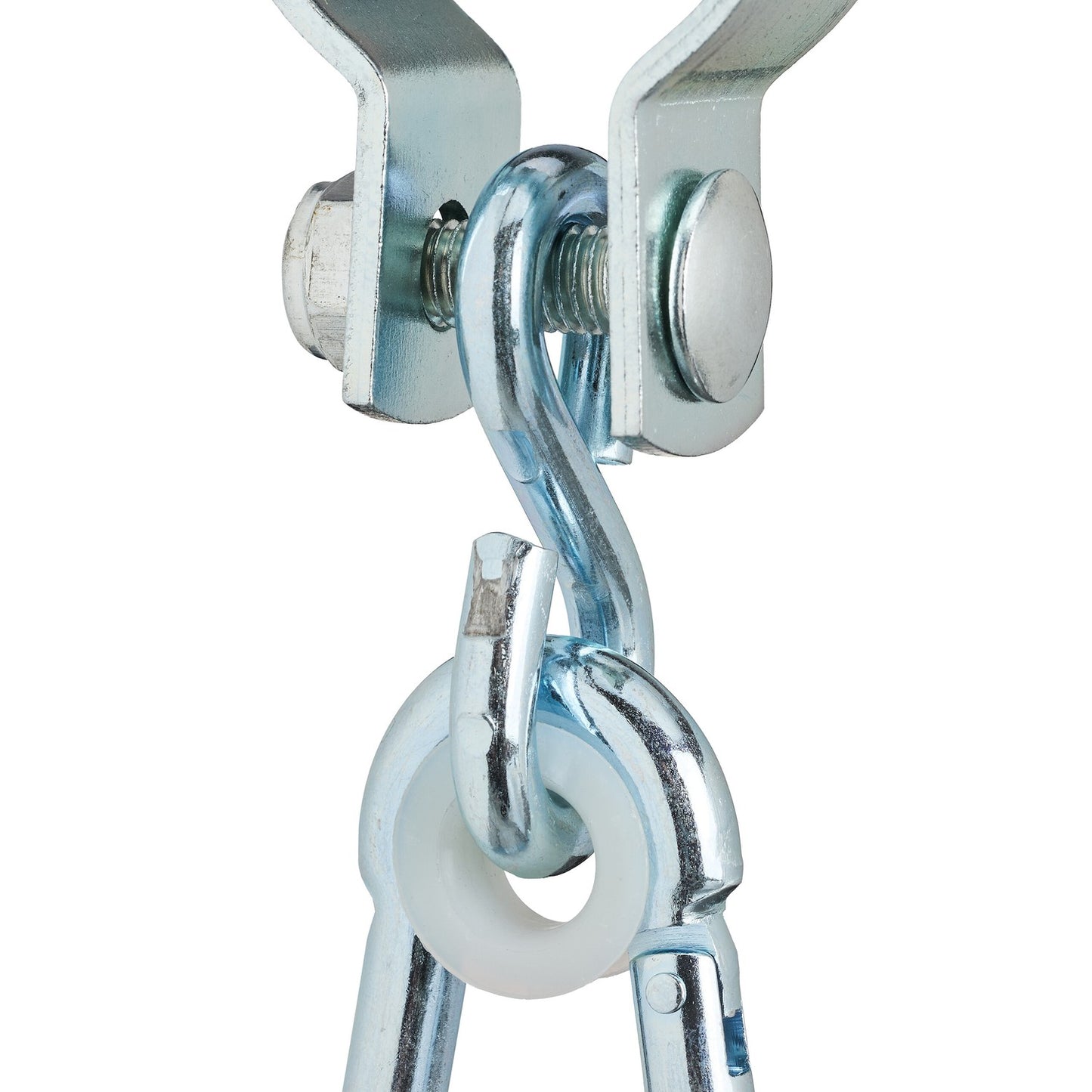 set of 2 swivel hooks with carabiners