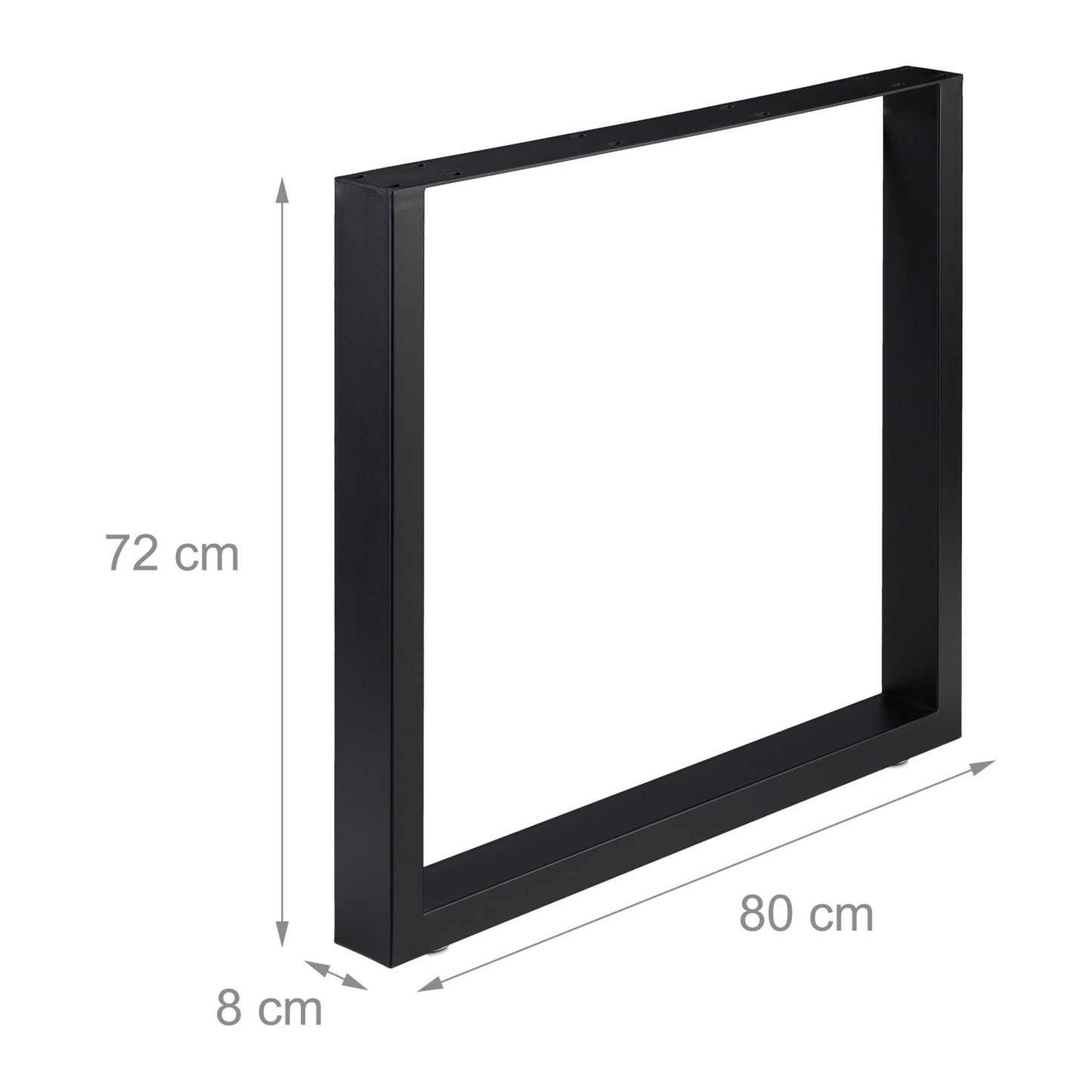 set of 2 table runners black