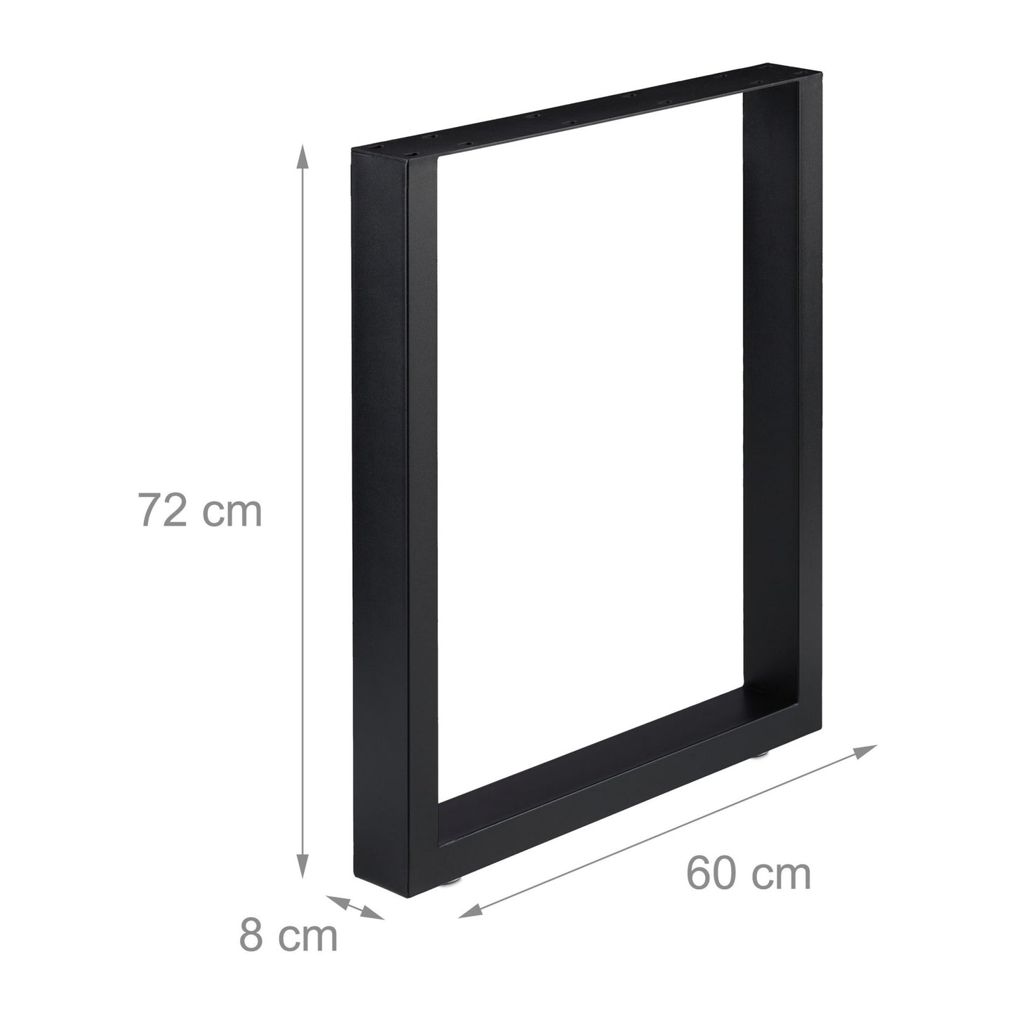 set of 2 table runners black