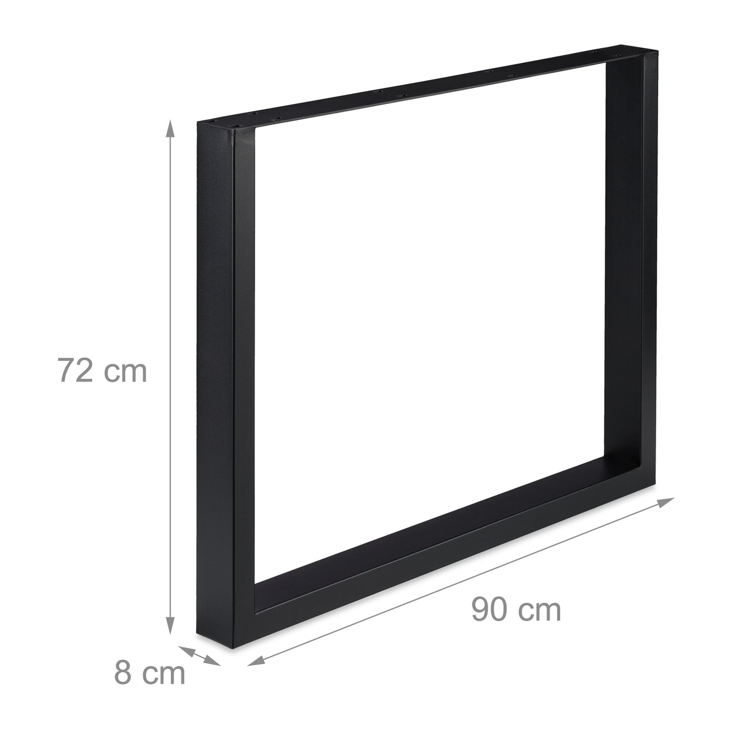 set of 2 table runners black