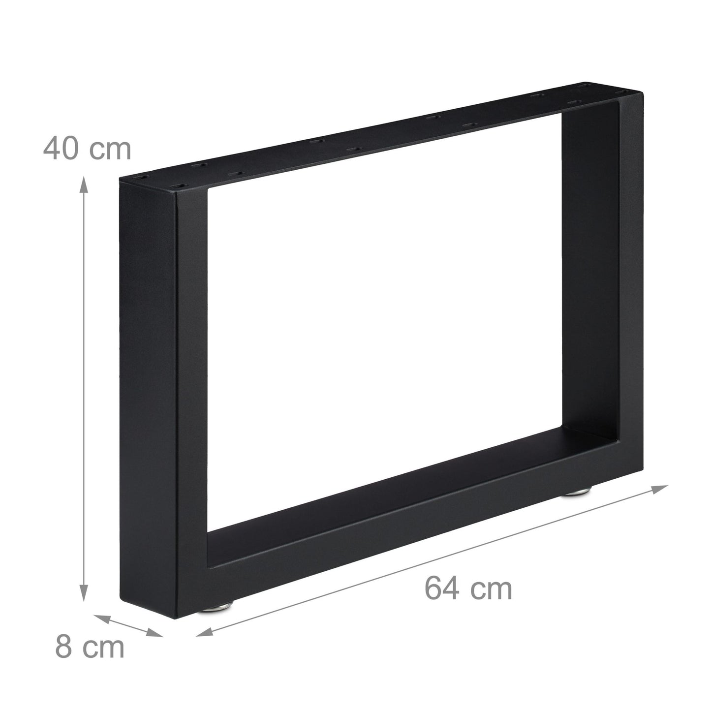 set of 2 table runners black