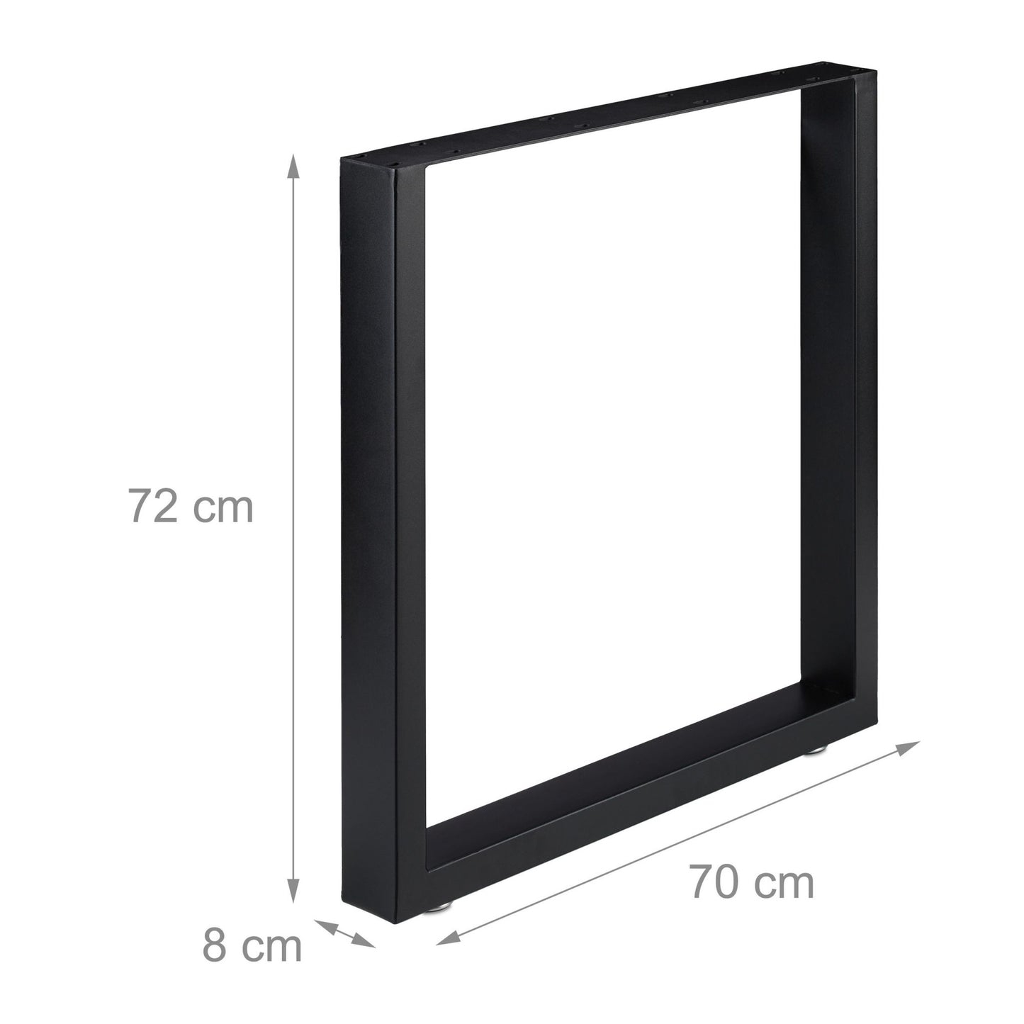 set of 2 table runners black