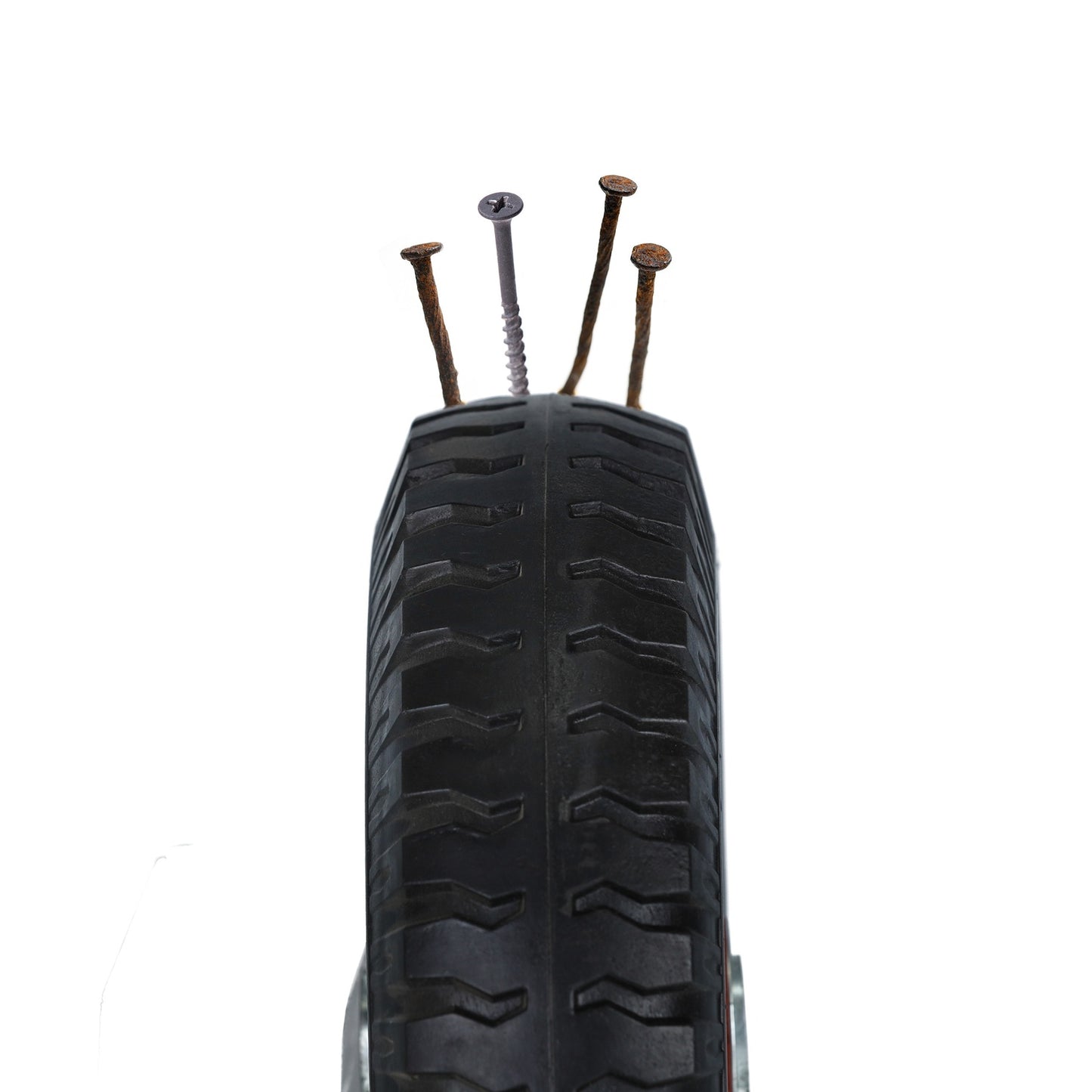 set of 2 wheelbarrow wheels 2.50-4