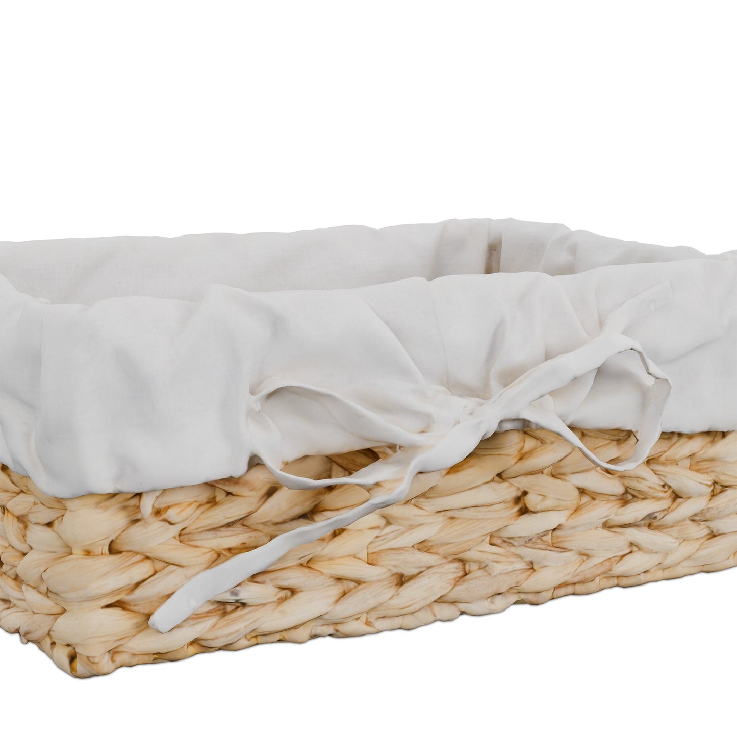 set of 3 bread baskets with cotton insert