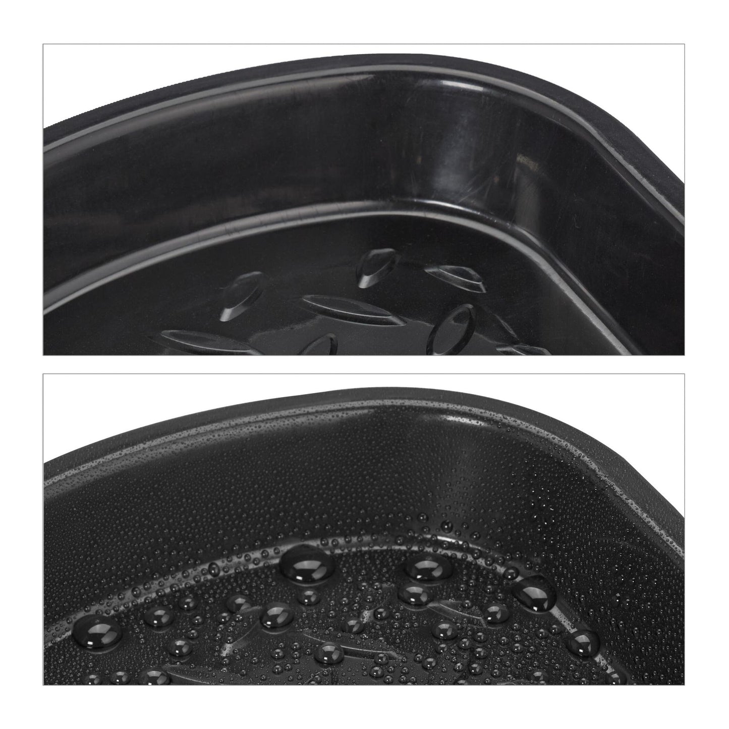 set of 3 drip trays for 2 pairs of shoes