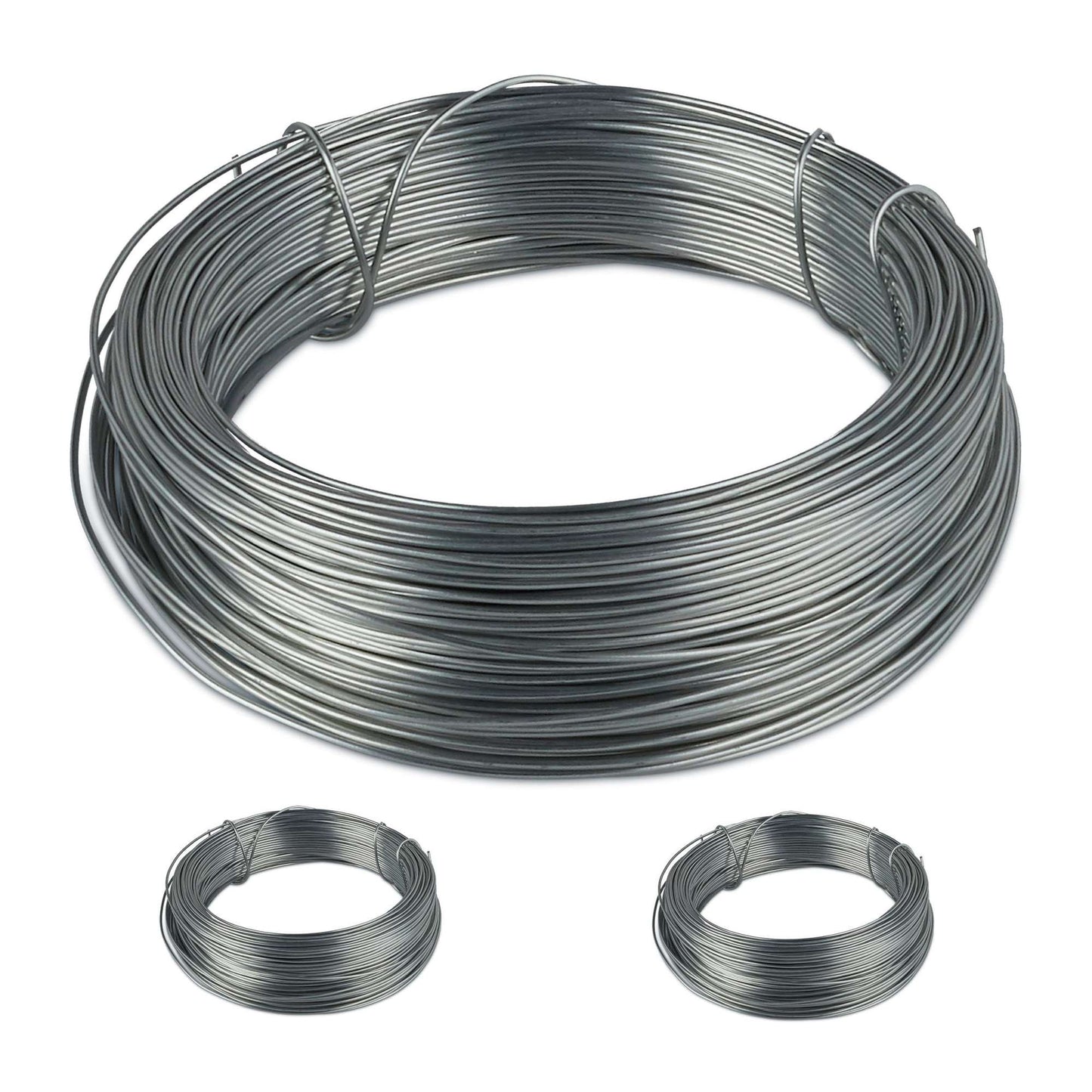 set of 3 galvanized tie lines