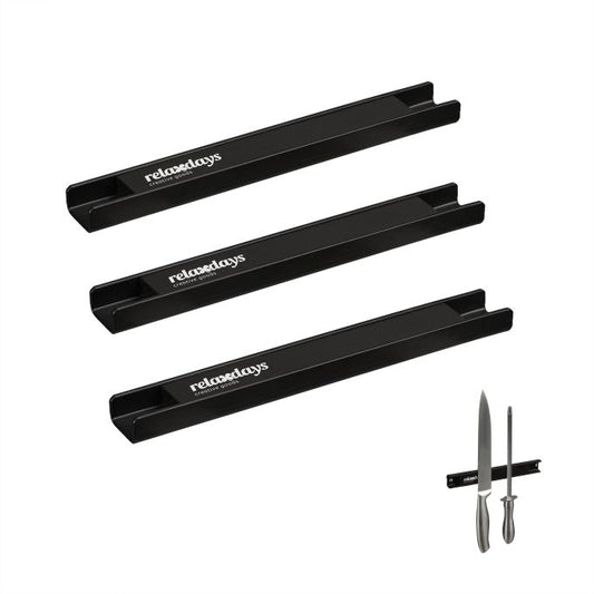 set of 3 steel magnetic bars