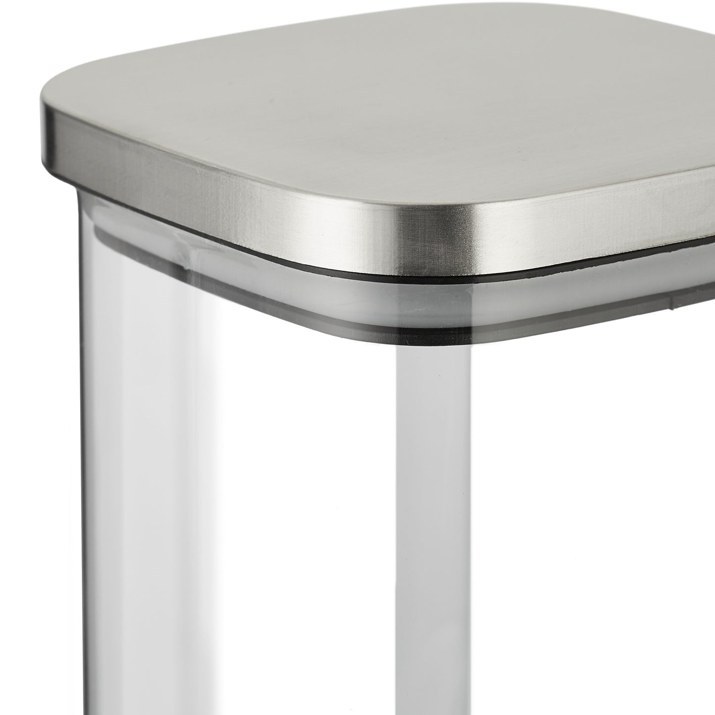 set of 3 storage jars with lids 600 ml