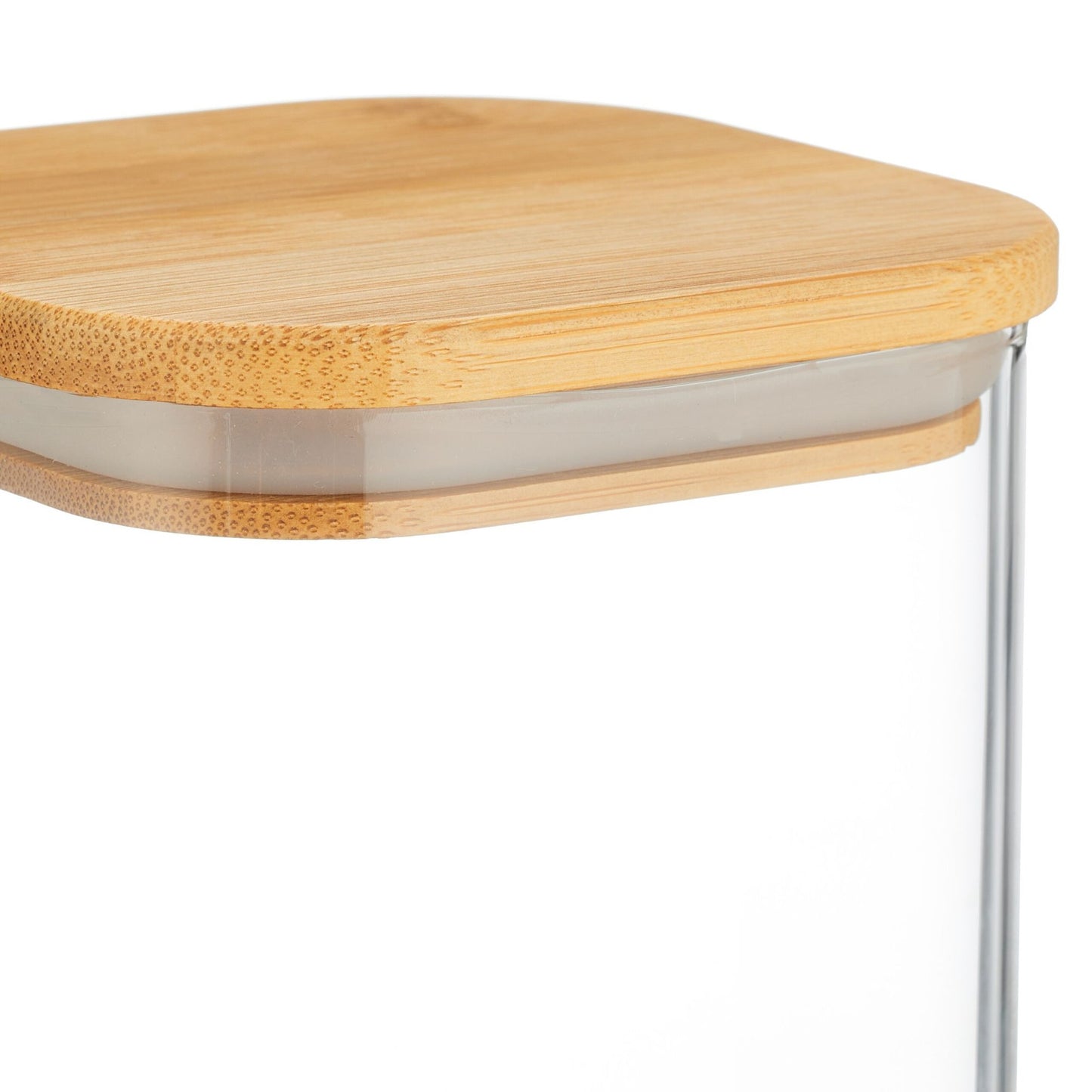 set of 3 storage jars with lids 900 ml