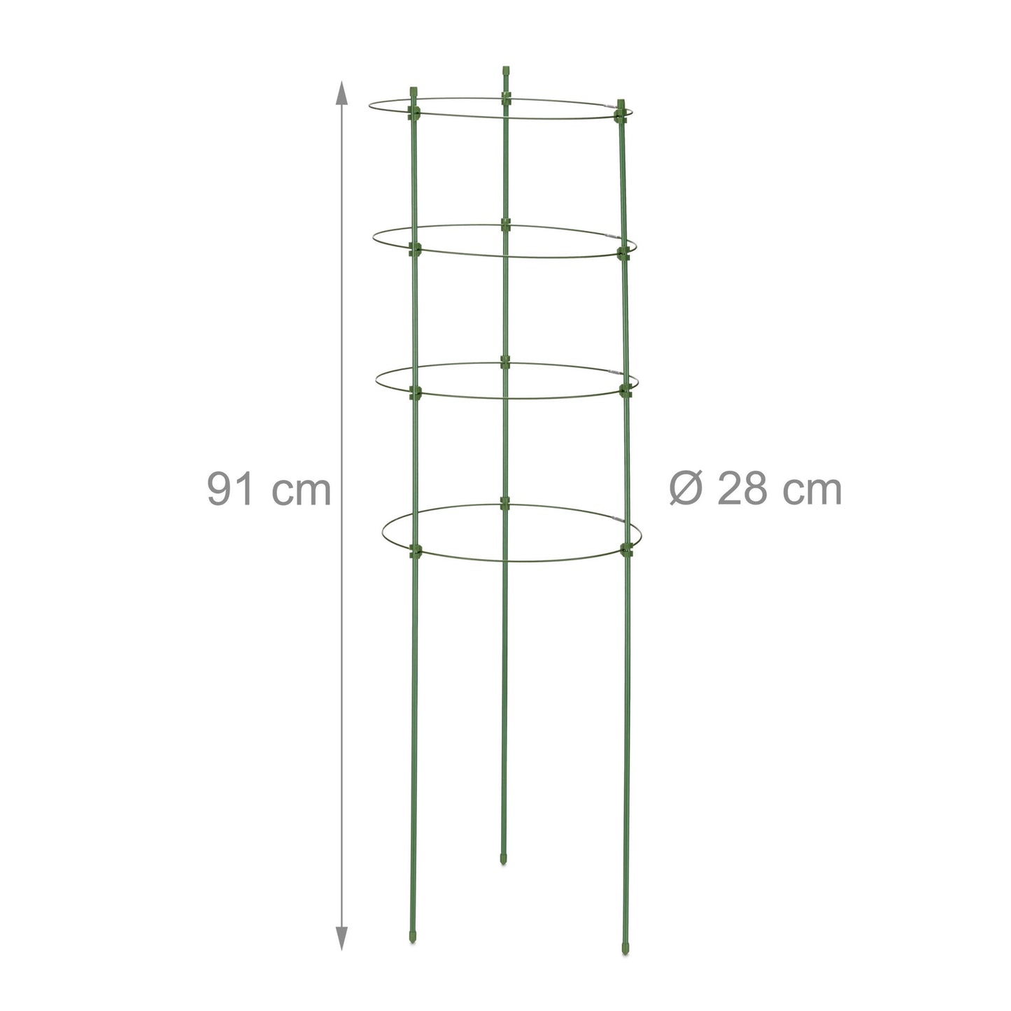 set of 3 tomato towers 91 cm