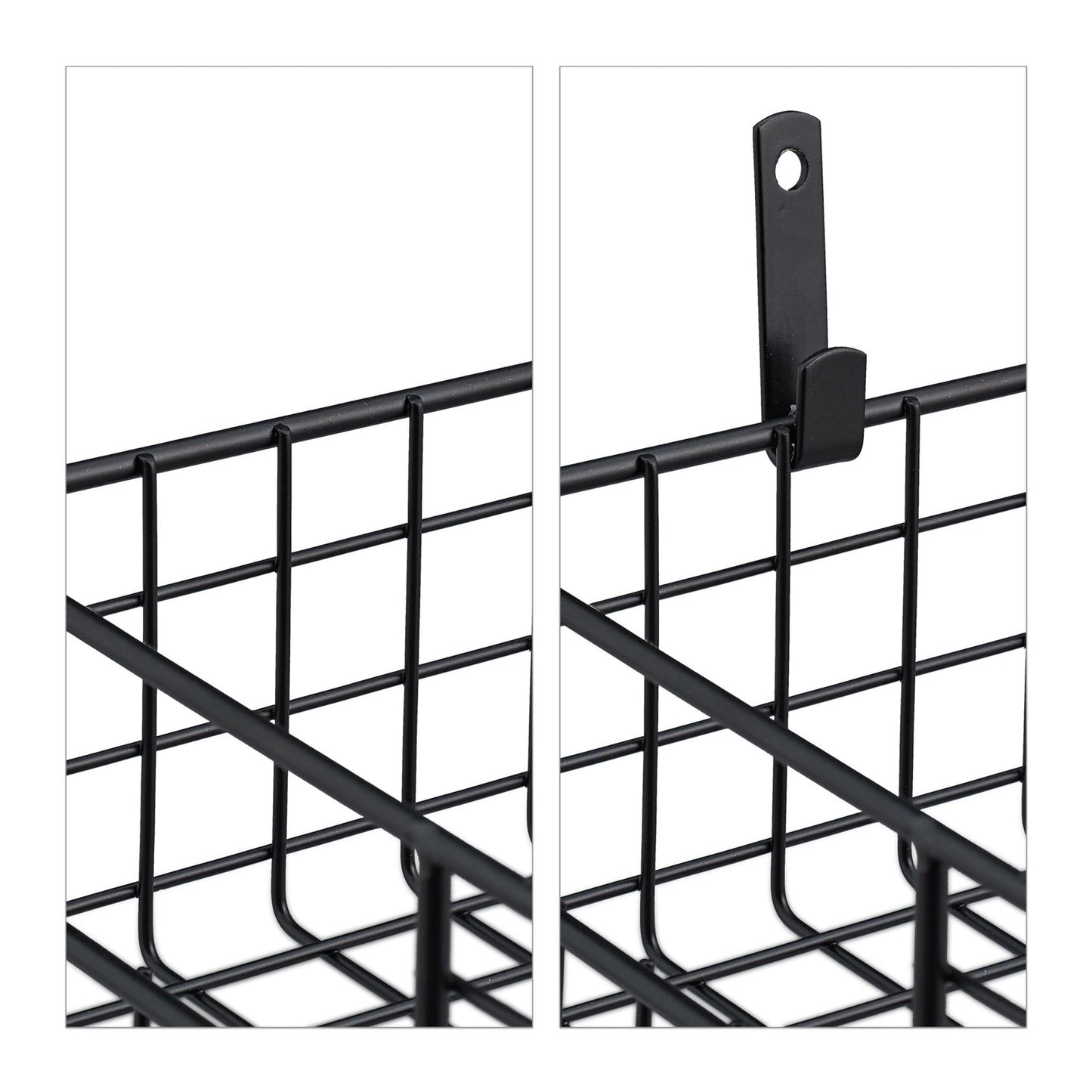 set of 3 wire baskets for the wall