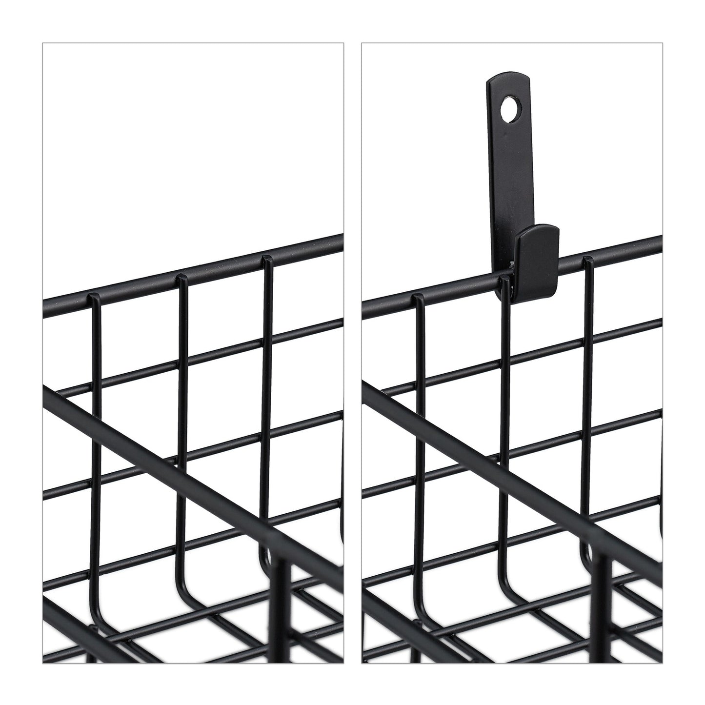 set of 3 wire baskets for the wall