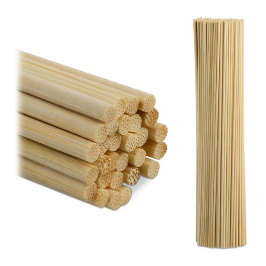 set of 500 bamboo sticks 30 cm