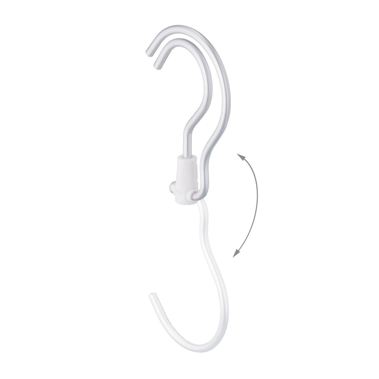 set of 5 clothes rail hooks
