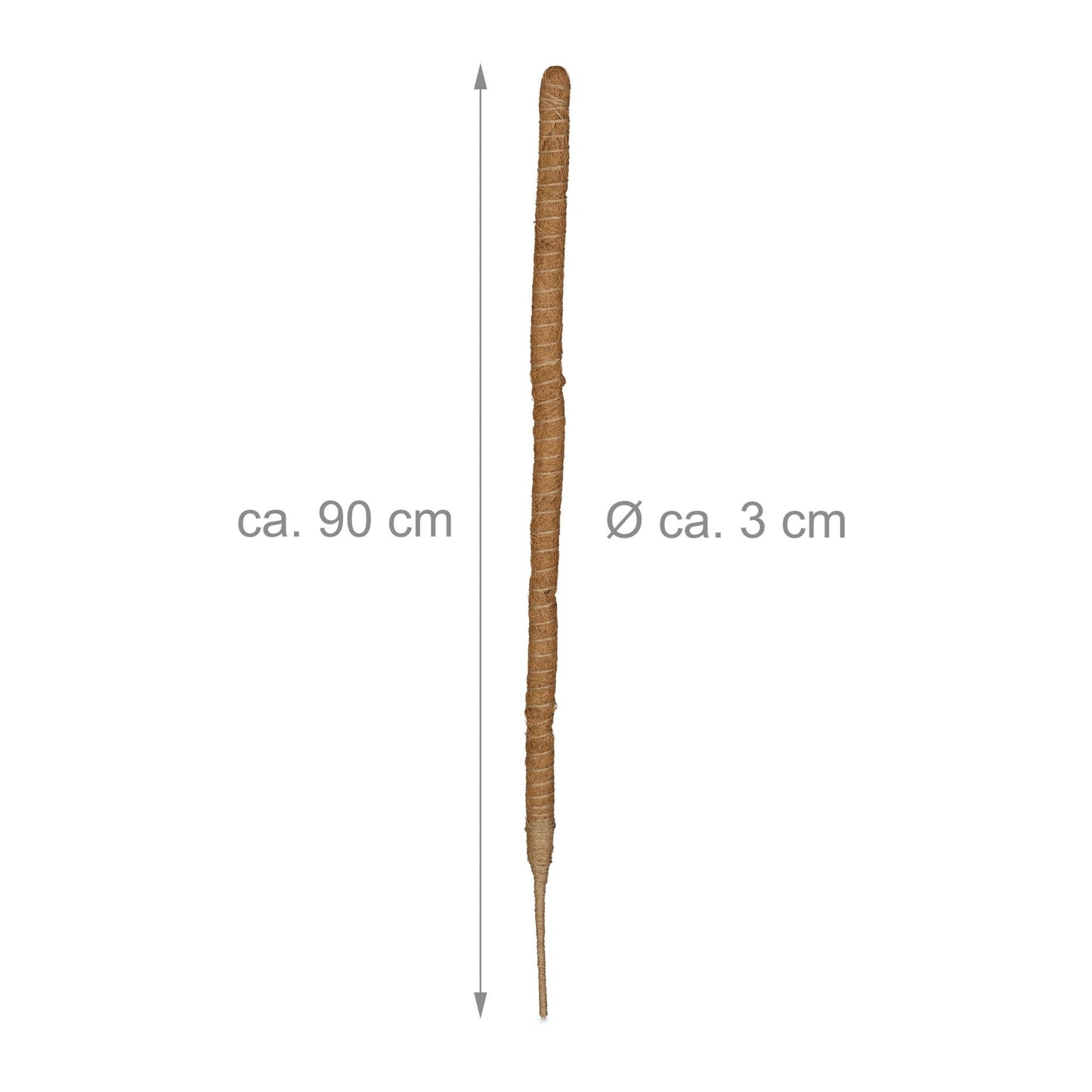 set of 5 coconut sticks 90 cm