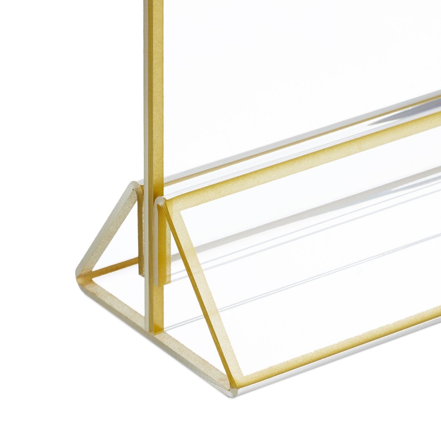 set of 6 table stands DIN A5
