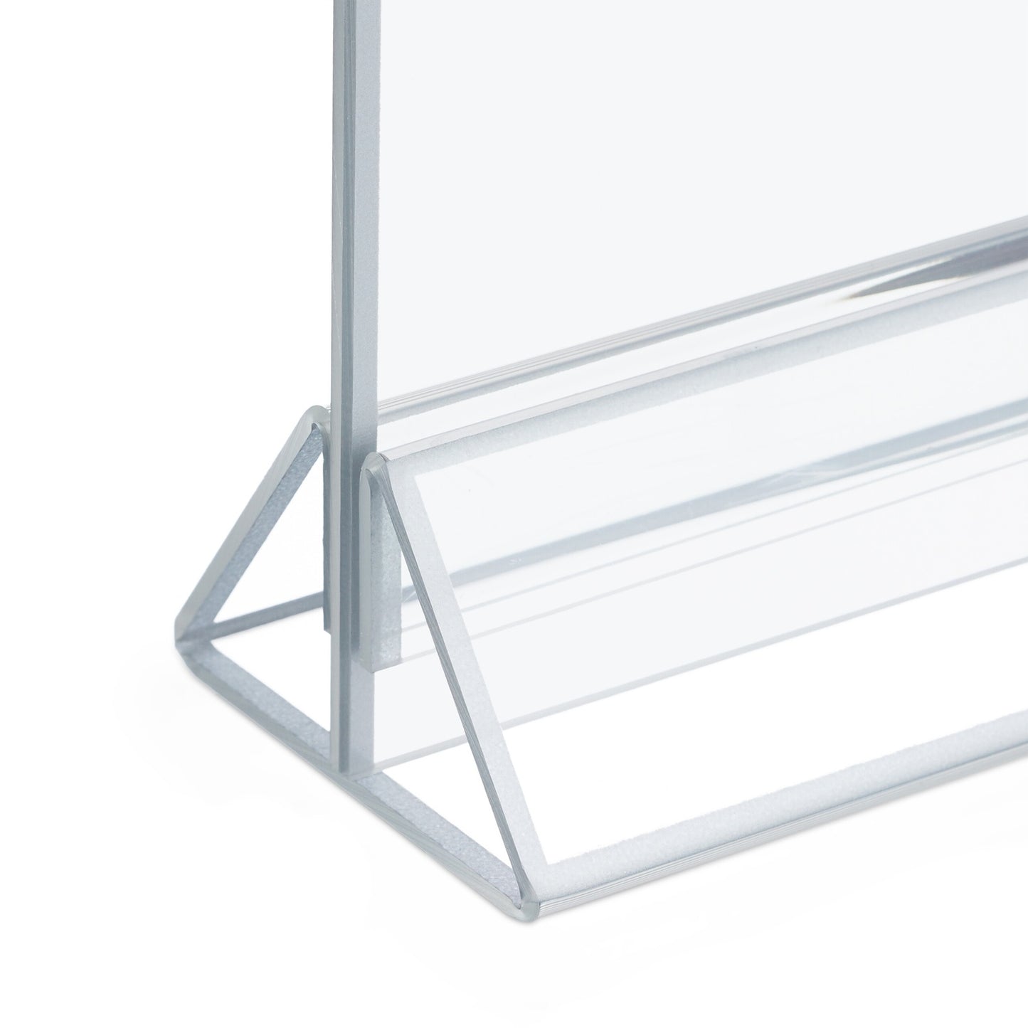 set of 6 table stands DIN A6