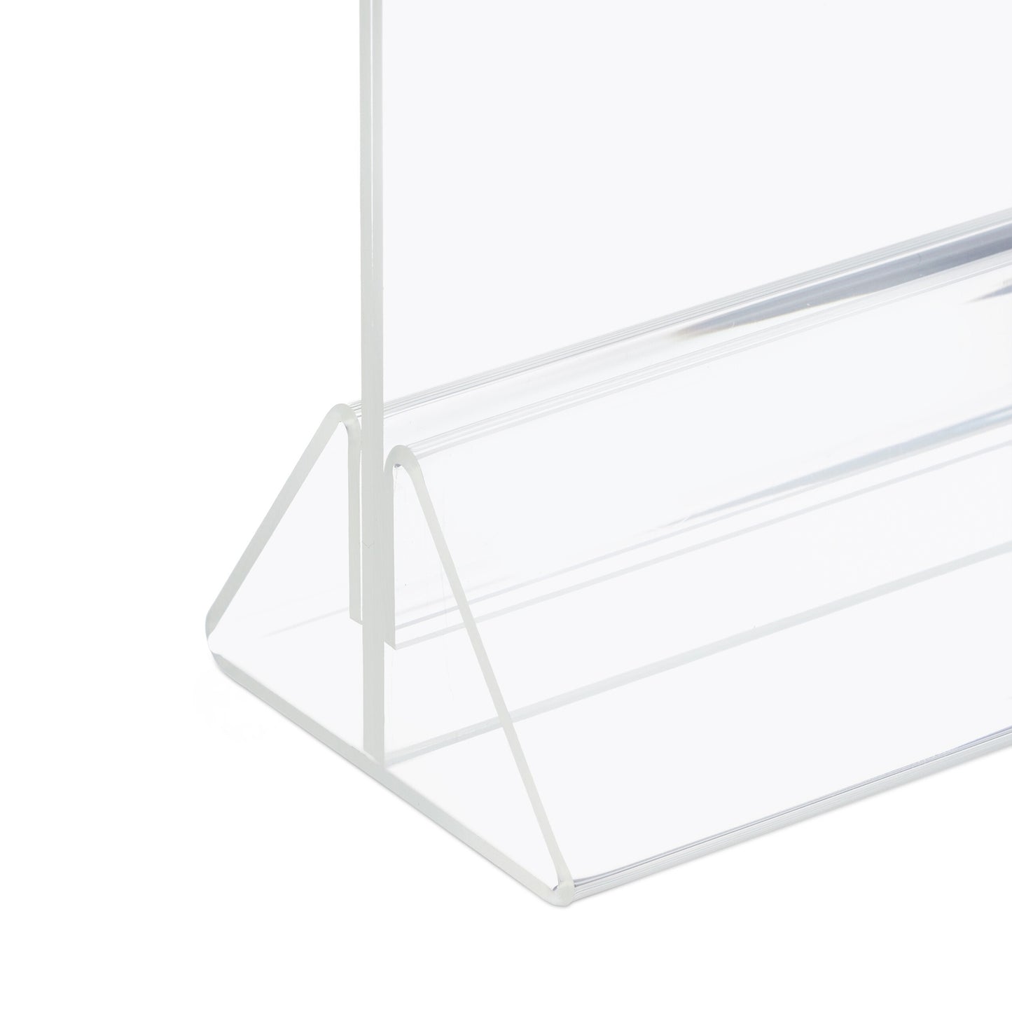 set of 6 table stands DIN A6