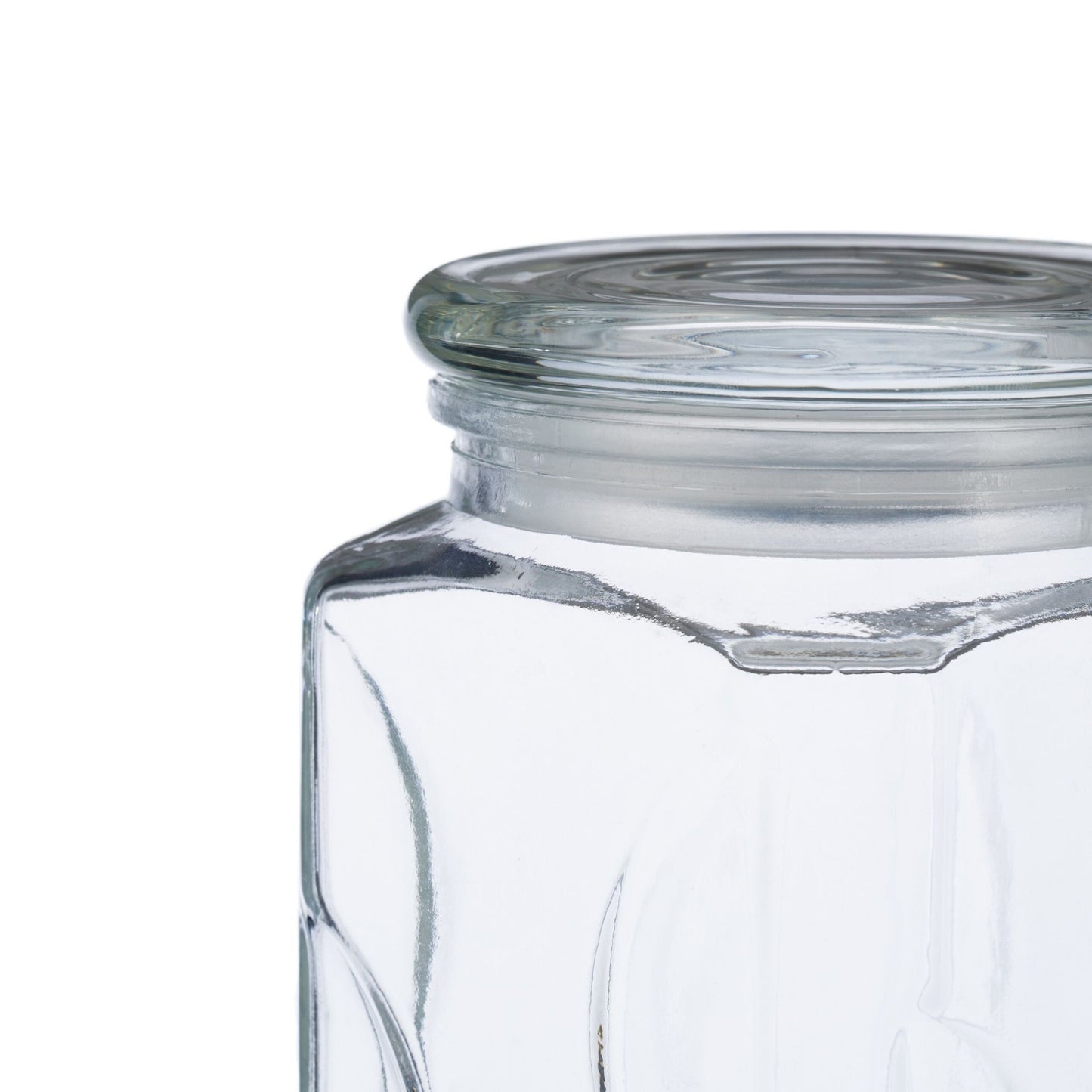 set of 8 storage jars with lids 750 ml