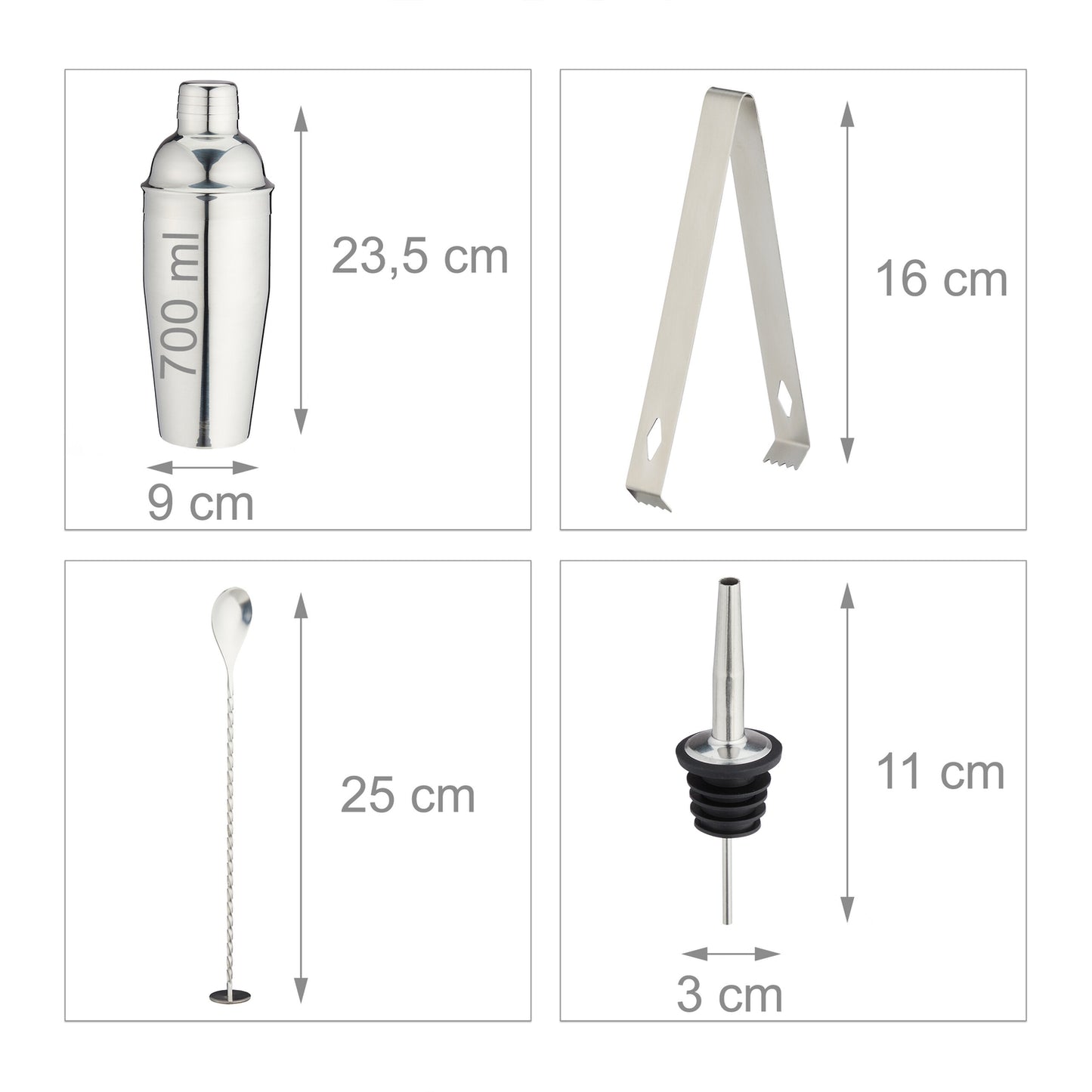 the 10-piece cocktail set with stand